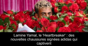 Lamine Yamal, le &lsquo;Heartbreaker&rsquo; : des nouvelles chaussures signées adidas qui captivent