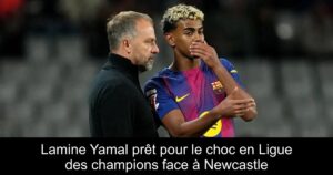 Lamine Yamal prêt pour le choc en Ligue des champions face à Newcastle