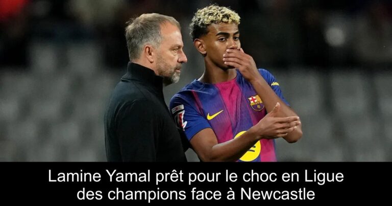 Lamine Yamal prêt pour le choc en Ligue des champions face à Newcastle