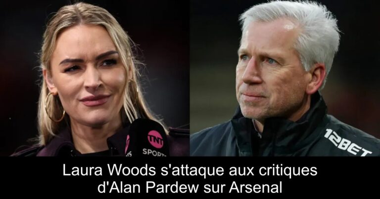 Laura Woods s'attaque aux critiques d'Alan Pardew sur Arsenal