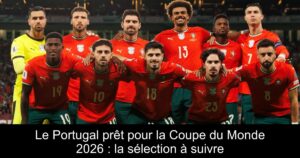 Le Portugal prêt pour la Coupe du Monde 2026 : la sélection à suivre