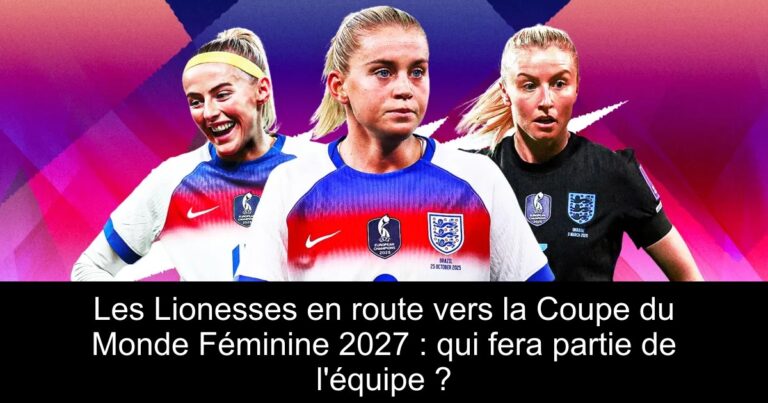 Les Lionesses en route vers la Coupe du Monde Féminine 2027 : qui fera partie de l'équipe ?