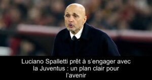 Luciano Spalletti prêt à s’engager avec la Juventus : un plan clair pour l’avenir