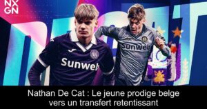 Nathan De Cat : Le jeune prodige belge vers un transfert retentissant