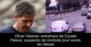 Oliver Glasner, entraîneur de Crystal Palace, suspendu de conduite pour excès de vitesse