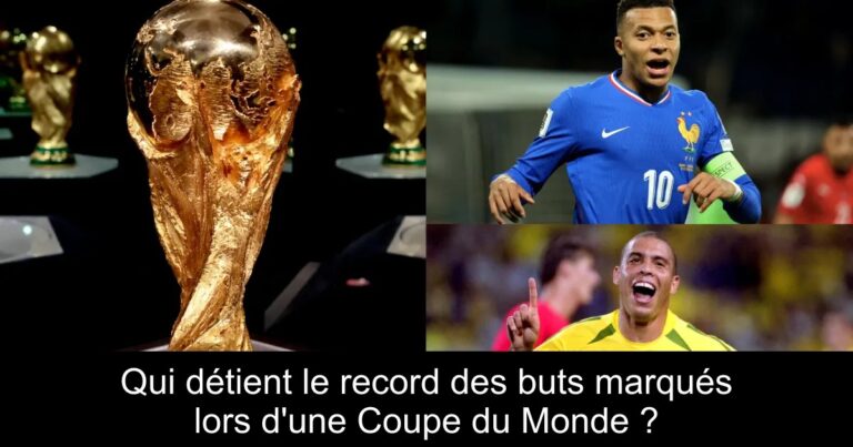 Qui détient le record des buts marqués lors d'une Coupe du Monde ?