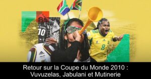 Retour sur la Coupe du Monde 2010 : Vuvuzelas, Jabulani et Mutinerie