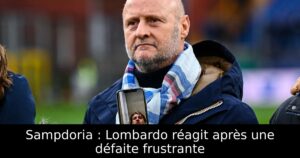 Sampdoria : Lombardo réagit après une défaite frustrante