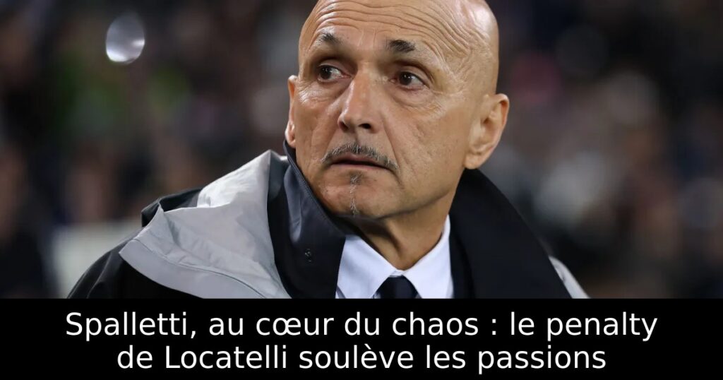 Spalletti, au cœur du chaos : le penalty de Locatelli soulève les passions