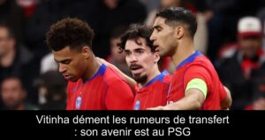 Vitinha dément les rumeurs de transfert : son avenir est au PSG
