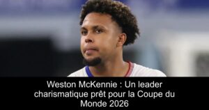 Weston McKennie : Un leader charismatique prêt pour la Coupe du Monde 2026