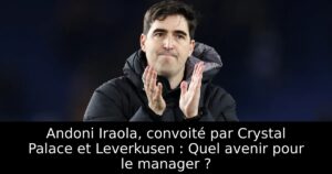 Andoni Iraola, convoité par Crystal Palace et Leverkusen : Quel avenir pour le manager ?
