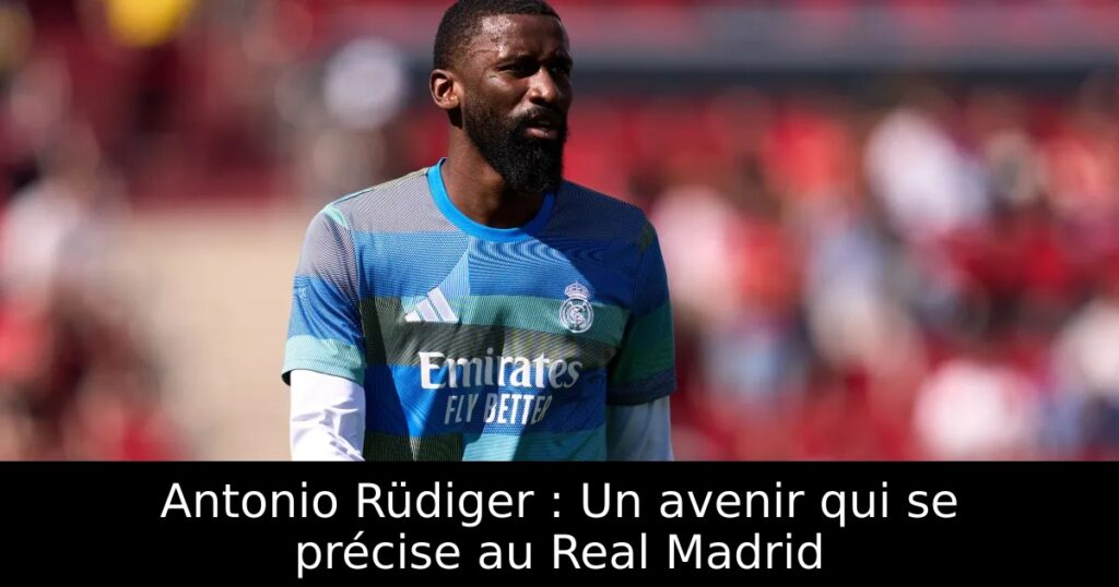 Antonio Rüdiger : Un avenir qui se précise au Real Madrid