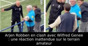 Arjen Robben en clash avec Wilfred Genee : une réaction inattendue sur le terrain amateur