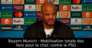 Bayern Munich : Mobilisation totale des fans pour le choc contre le PSG