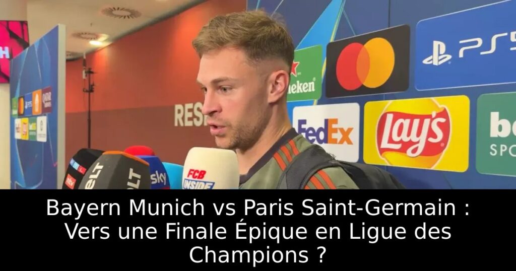 Bayern Munich vs Paris Saint-Germain : Vers une Finale Épique en Ligue des Champions ?