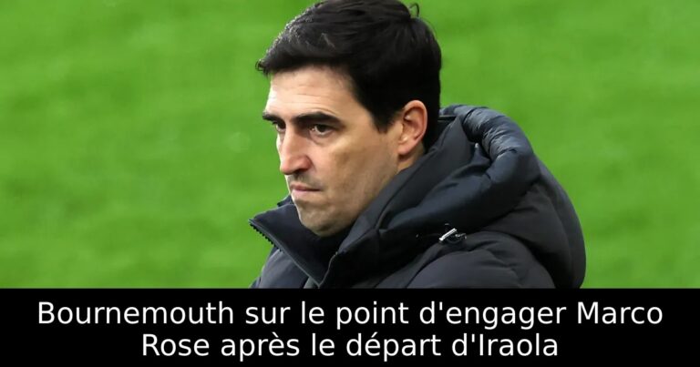 Bournemouth sur le point d'engager Marco Rose après le départ d'Iraola