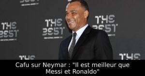 Cafu sur Neymar : « Il est meilleur que Messi et Ronaldo »