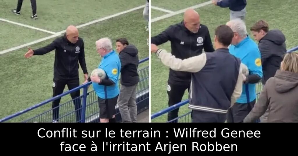 Conflit sur le terrain : Wilfred Genee face à l&rsquo;irritant Arjen Robben