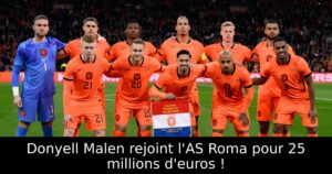 Donyell Malen rejoint l&rsquo;AS Roma pour 25 millions d&rsquo;euros !