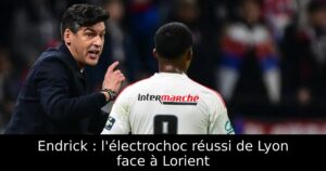 Endrick : l&rsquo;électrochoc réussi de Lyon face à Lorient