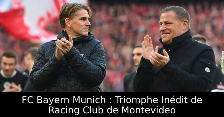 FC Bayern Munich : Triomphe Inédit de Racing Club de Montevideo