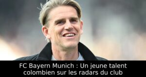 FC Bayern Munich : Un jeune talent colombien sur les radars du club