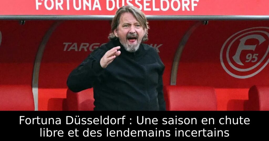 Fortuna Düsseldorf : Une saison en chute libre et des lendemains incertains