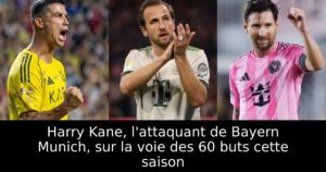 Harry Kane, l&rsquo;attaquant de Bayern Munich, sur la voie des 60 buts cette saison