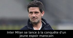 Inter Milan se lance à la conquête d&rsquo;un jeune espoir marocain