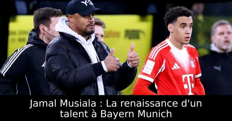 Jamal Musiala : La renaissance d'un talent à Bayern Munich