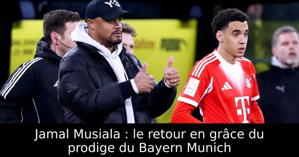 Jamal Musiala : le retour en grâce du prodige du Bayern Munich