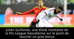 Julián Quiñones, une étoile montante de la Pro League Saoudienne sur le point de toucher un gros bonus
