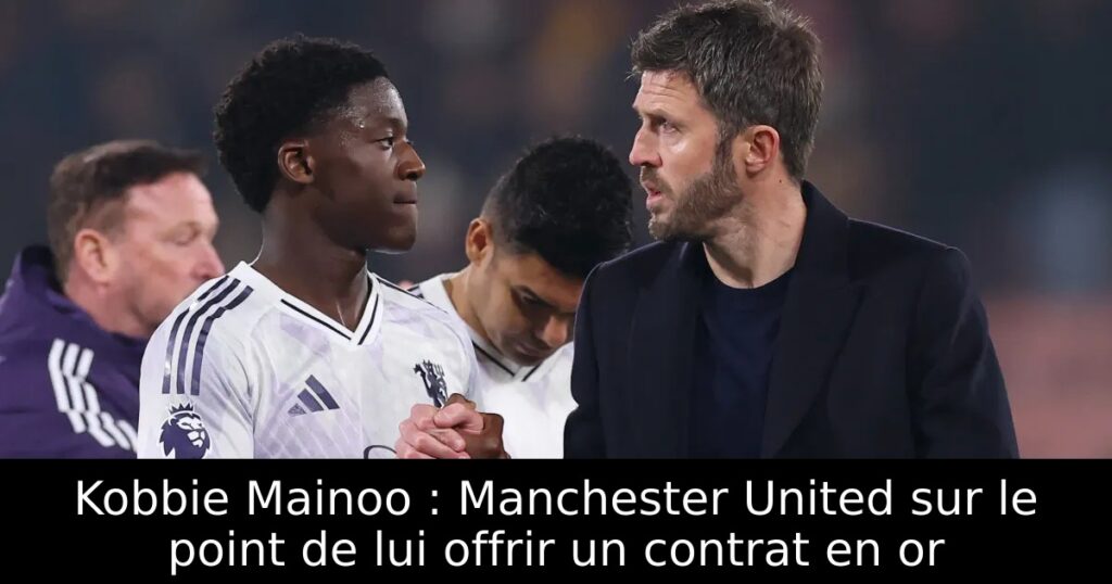 Kobbie Mainoo : Manchester United sur le point de lui offrir un contrat en or