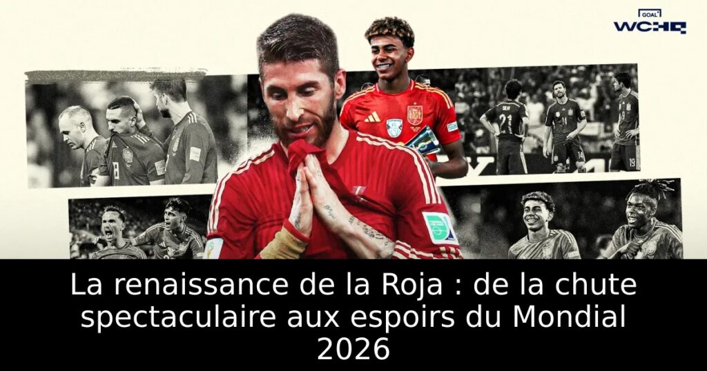 La renaissance de la Roja : de la chute spectaculaire aux espoirs du Mondial 2026