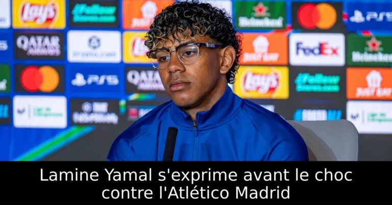 Lamine Yamal s'exprime avant le choc contre l'Atlético Madrid