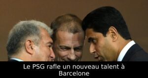 Le PSG rafle un nouveau talent à Barcelone
