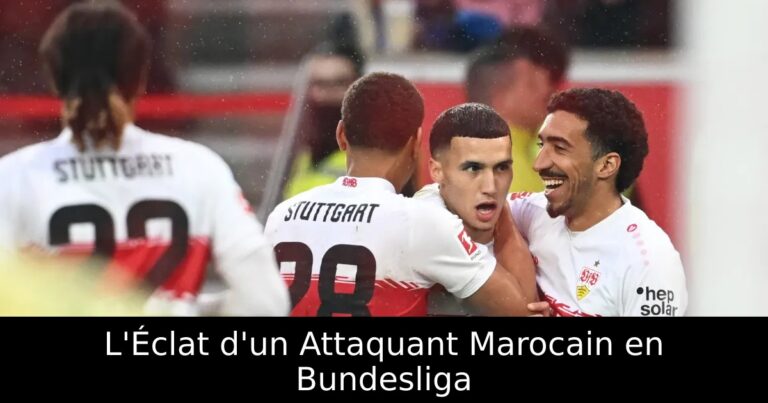 L'Éclat d'un Attaquant Marocain en Bundesliga