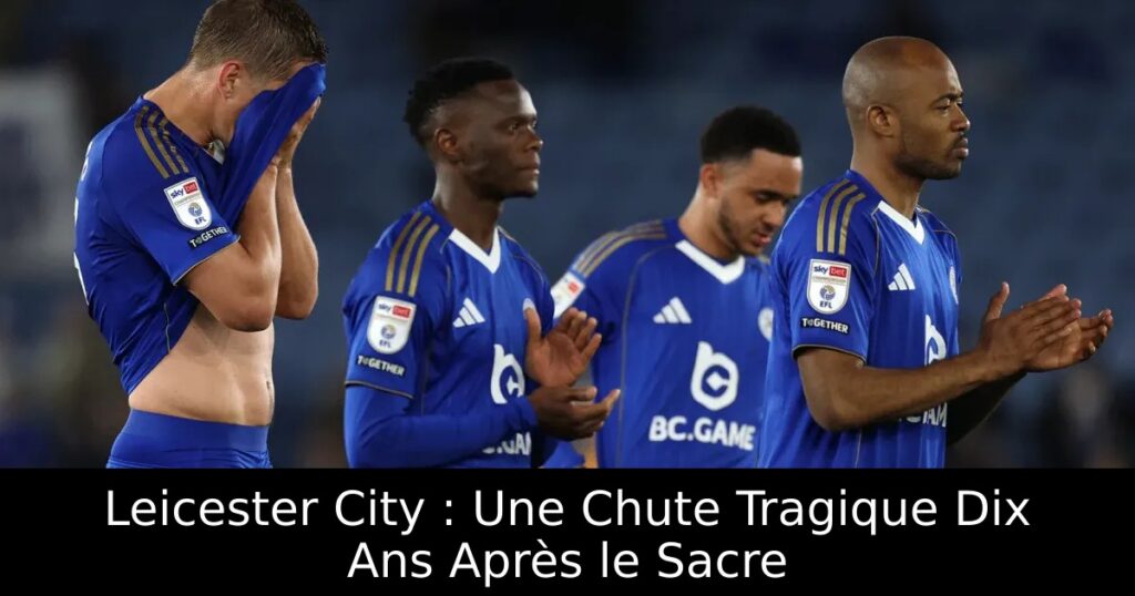 Leicester City : Une Chute Tragique Dix Ans Après le Sacre