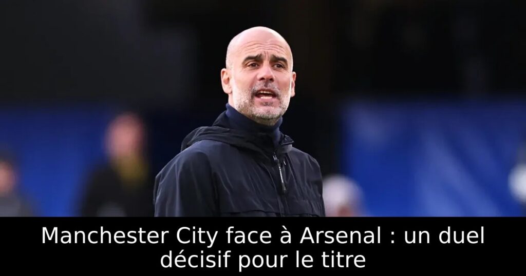 Manchester City face à Arsenal : un duel décisif pour le titre