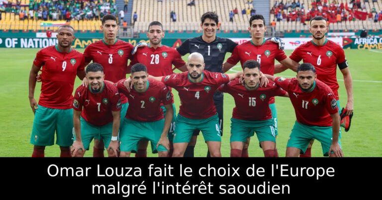 Omar Louza fait le choix de l'Europe malgré l'intérêt saoudien
