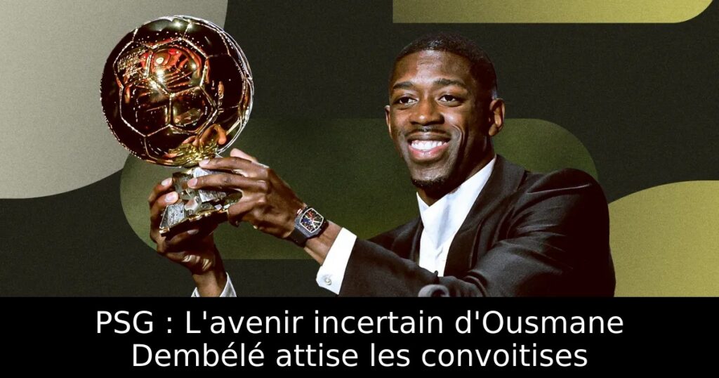 PSG : L&rsquo;avenir incertain d&rsquo;Ousmane Dembélé attise les convoitises