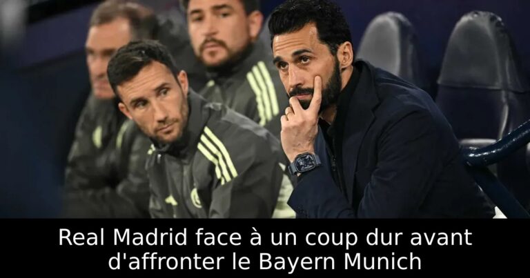 Real Madrid face à un coup dur avant d'affronter le Bayern Munich
