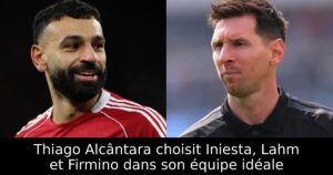 Thiago Alcântara choisit Iniesta, Lahm et Firmino dans son équipe idéale