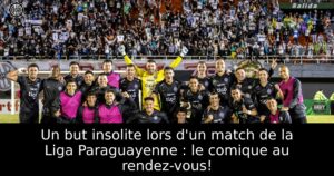 Un but insolite lors d&rsquo;un match de la Liga Paraguayenne : le comique au rendez-vous!