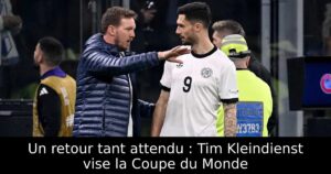 Un retour tant attendu : Tim Kleindienst vise la Coupe du Monde