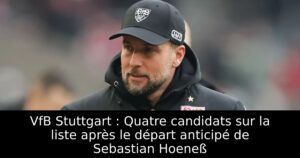 VfB Stuttgart : Quatre candidats sur la liste après le départ anticipé de Sebastian Hoeneß
