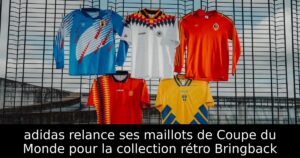 adidas relance ses maillots de Coupe du Monde pour la collection rétro Bringback