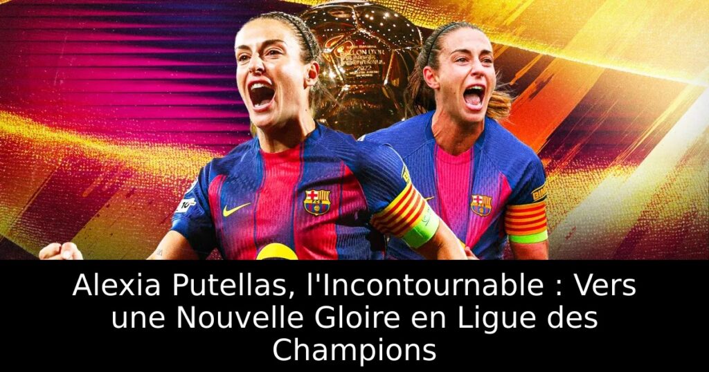Alexia Putellas, l&rsquo;Incontournable : Vers une Nouvelle Gloire en Ligue des Champions