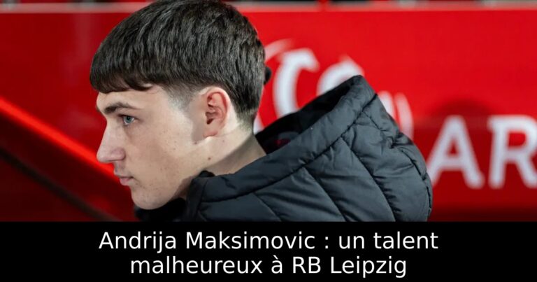Andrija Maksimovic : un talent malheureux à RB Leipzig